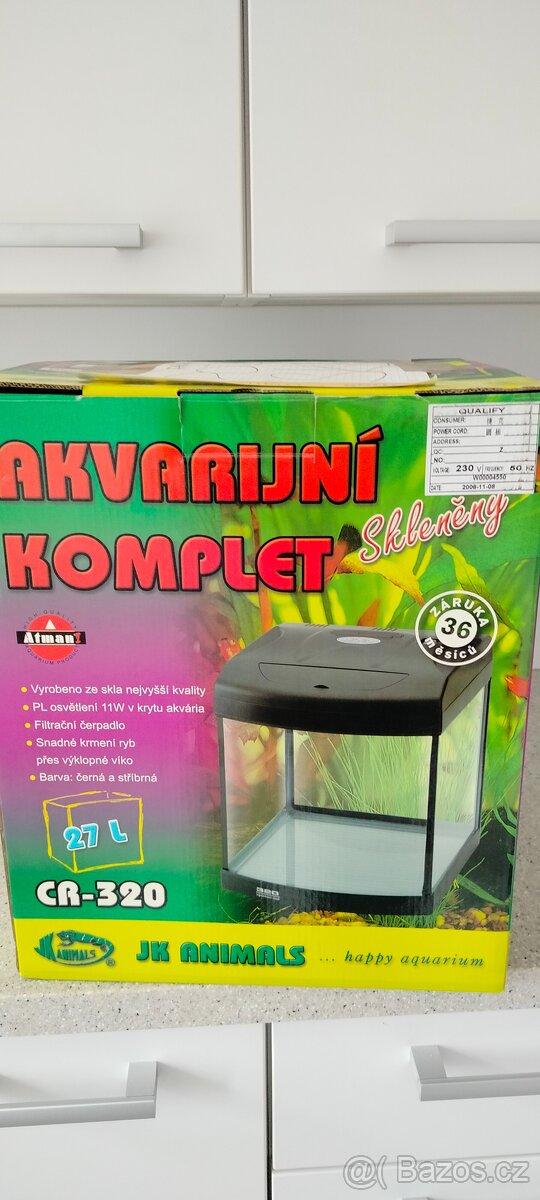 Akvarijní komplet 27l