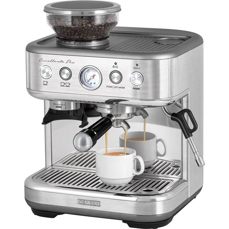 Pákové espresso Espresso Sencor SES 6010SS nerez