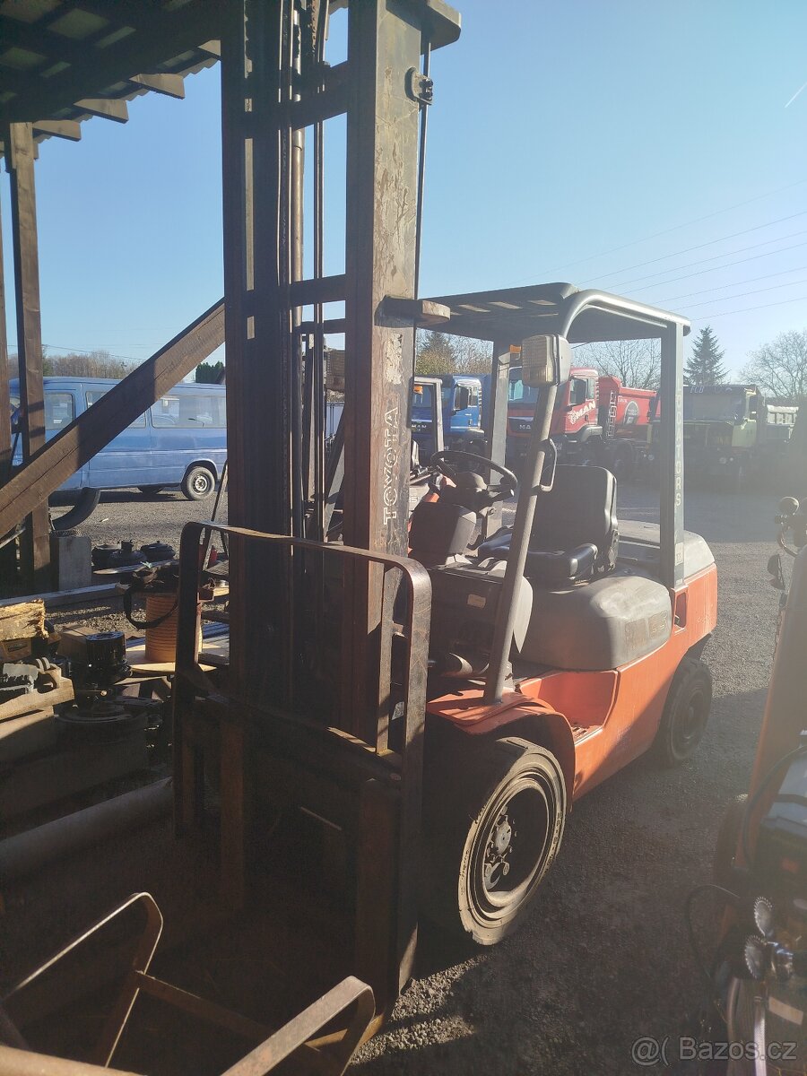 VZV Toyota Forklift 02-7FDJF35