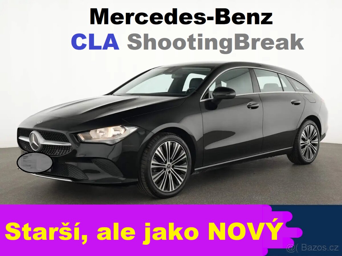 DB CLA 200 Shooting Brake CDi 136ps NAV AL Výhř Tažné  9/15