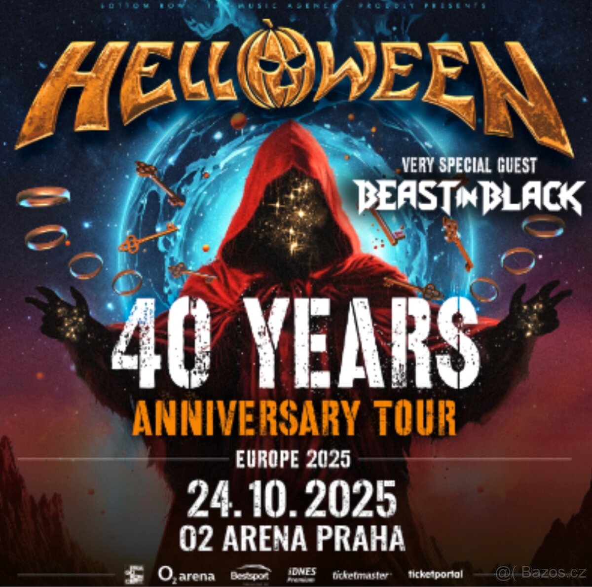 HELLOWEEN, VIP KLUBOVÉ PATRO, 24.10.2025 O2 ARENA