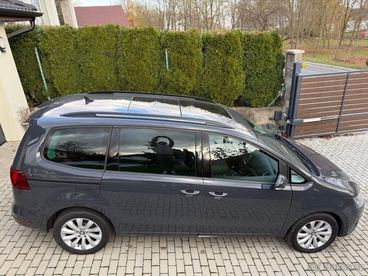 Seat Alhambra, panorama, rozvody, spojka,tažné elektrické