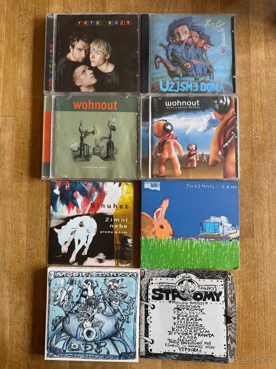 CD Tatabojs, Wohnout, Uz jsme doma,Folk3mail,Sinuhet