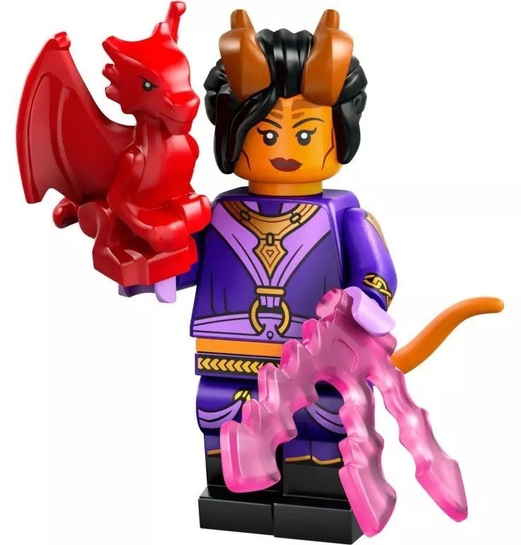 LEGO Dungeons & Dragons - Minifigurka Čarodějka Tiefling