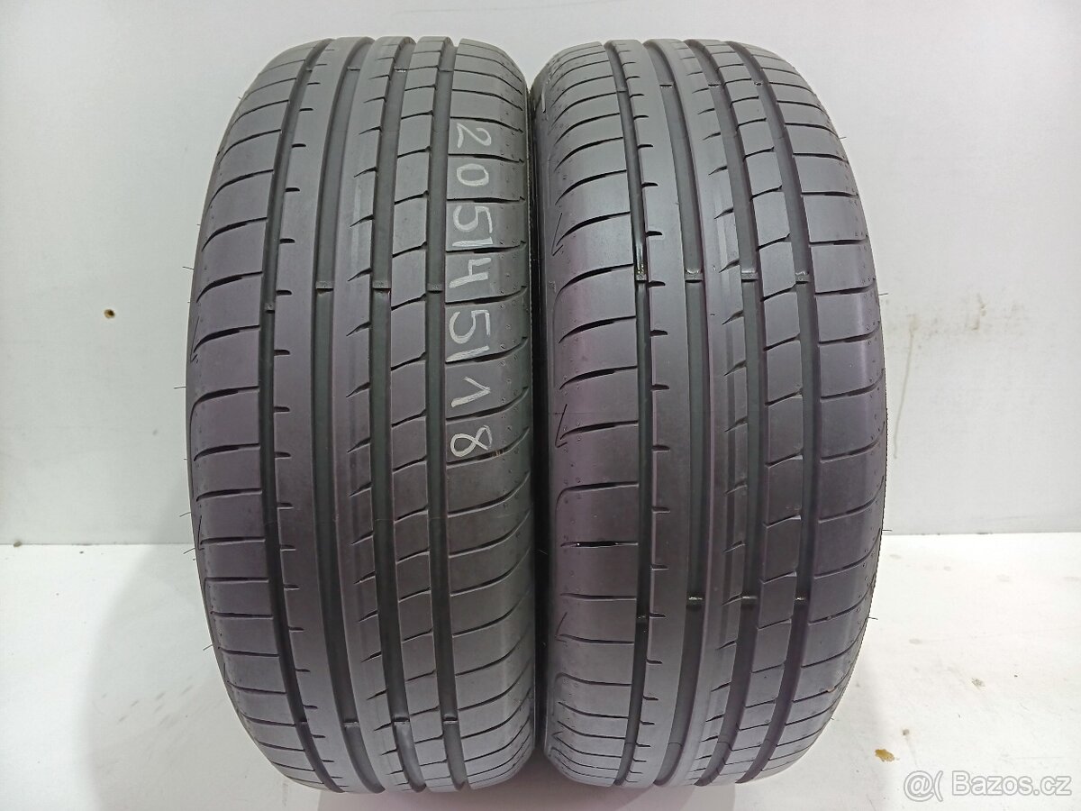 2ks letní pneu 205/45/18 GoodYear