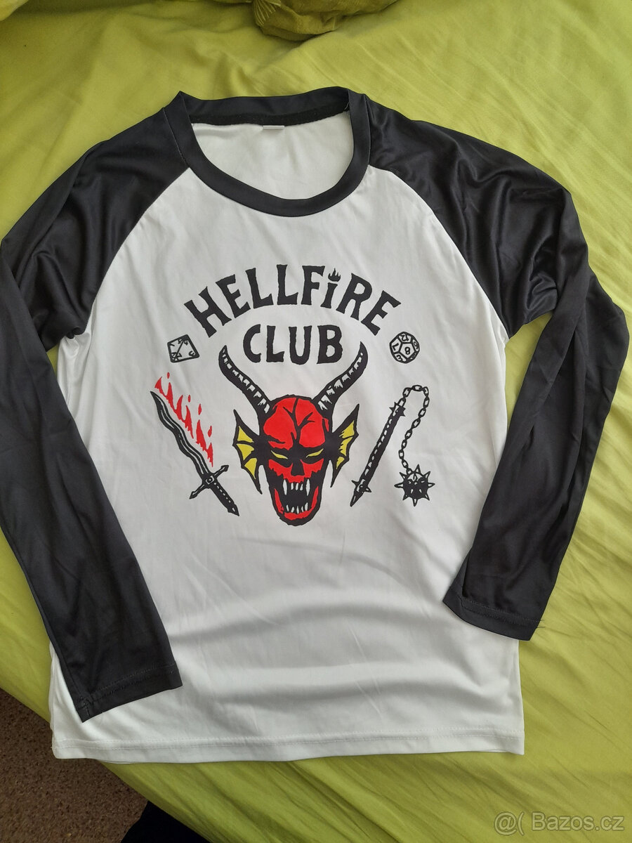 Tričko Stranger things - club Hellfire