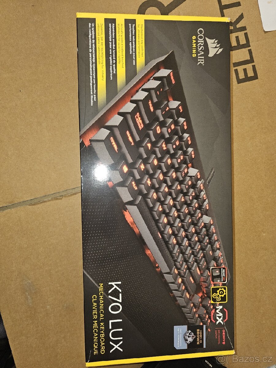 corsair k70 lux cherry brown