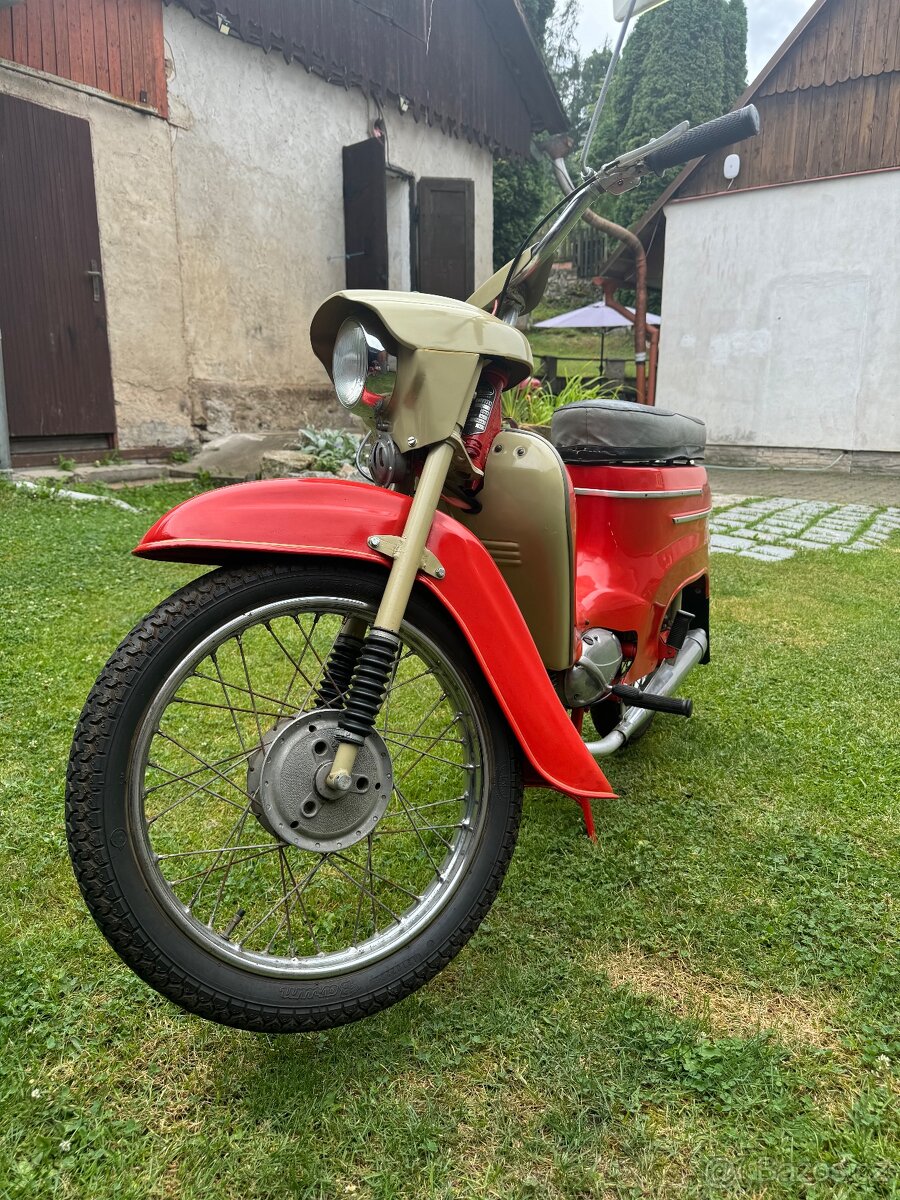 Jawa Pionýr 21 rok 1973 SPZ