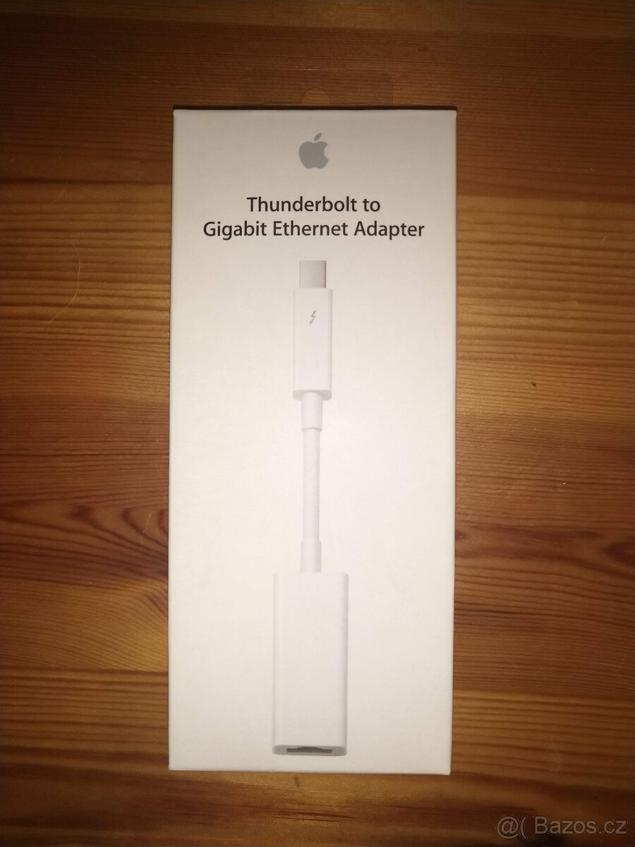 Apple ThunderBolt na Gigabit ethernet síťový adaptér