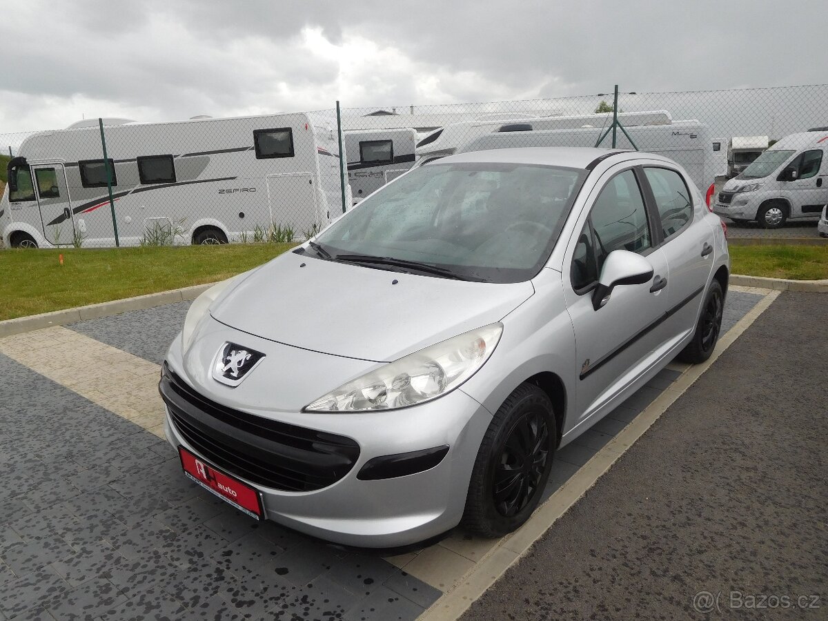 Peugeot 207 1.4i Trendy, 54kW, Nové v ČR, TOP KM 