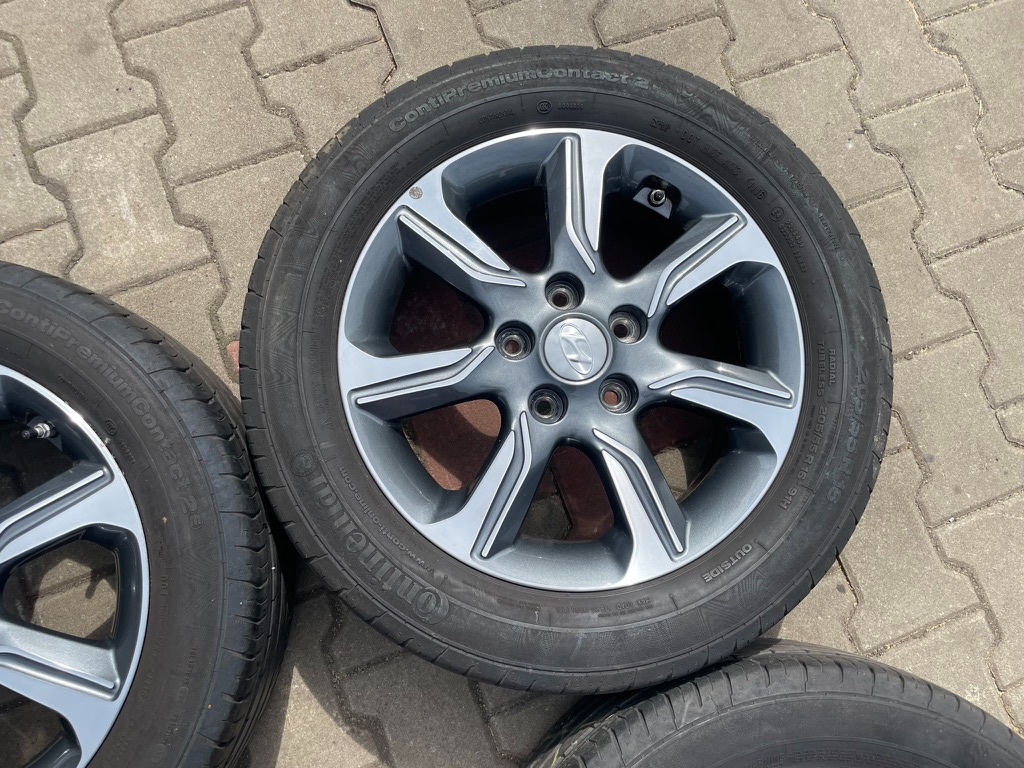 originální letní sada kol Hyundai i30 s TPMS (GD)