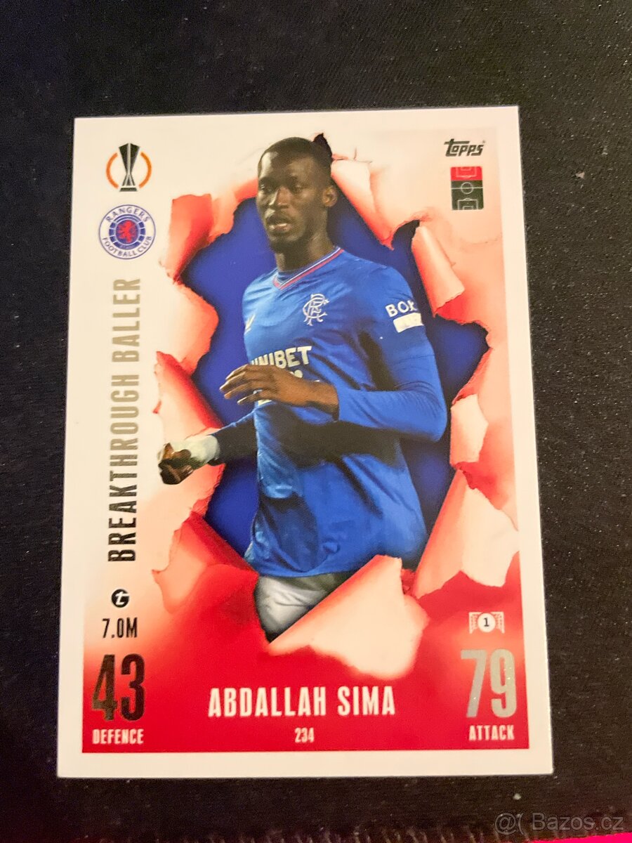 Abdallah Sima 2023/24 Topps Match Attax