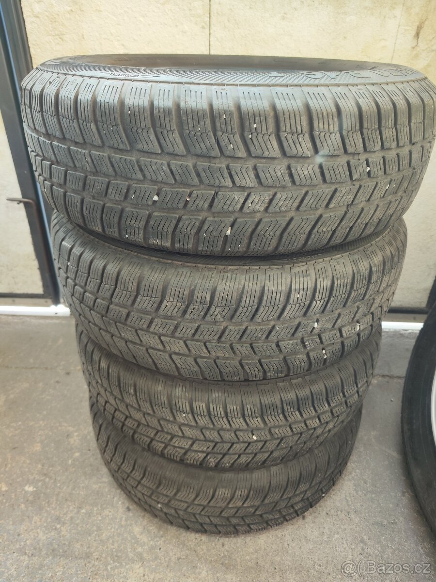 215/70r16 ZIMNÍ sada pneumatik Barum vzorek 6mm