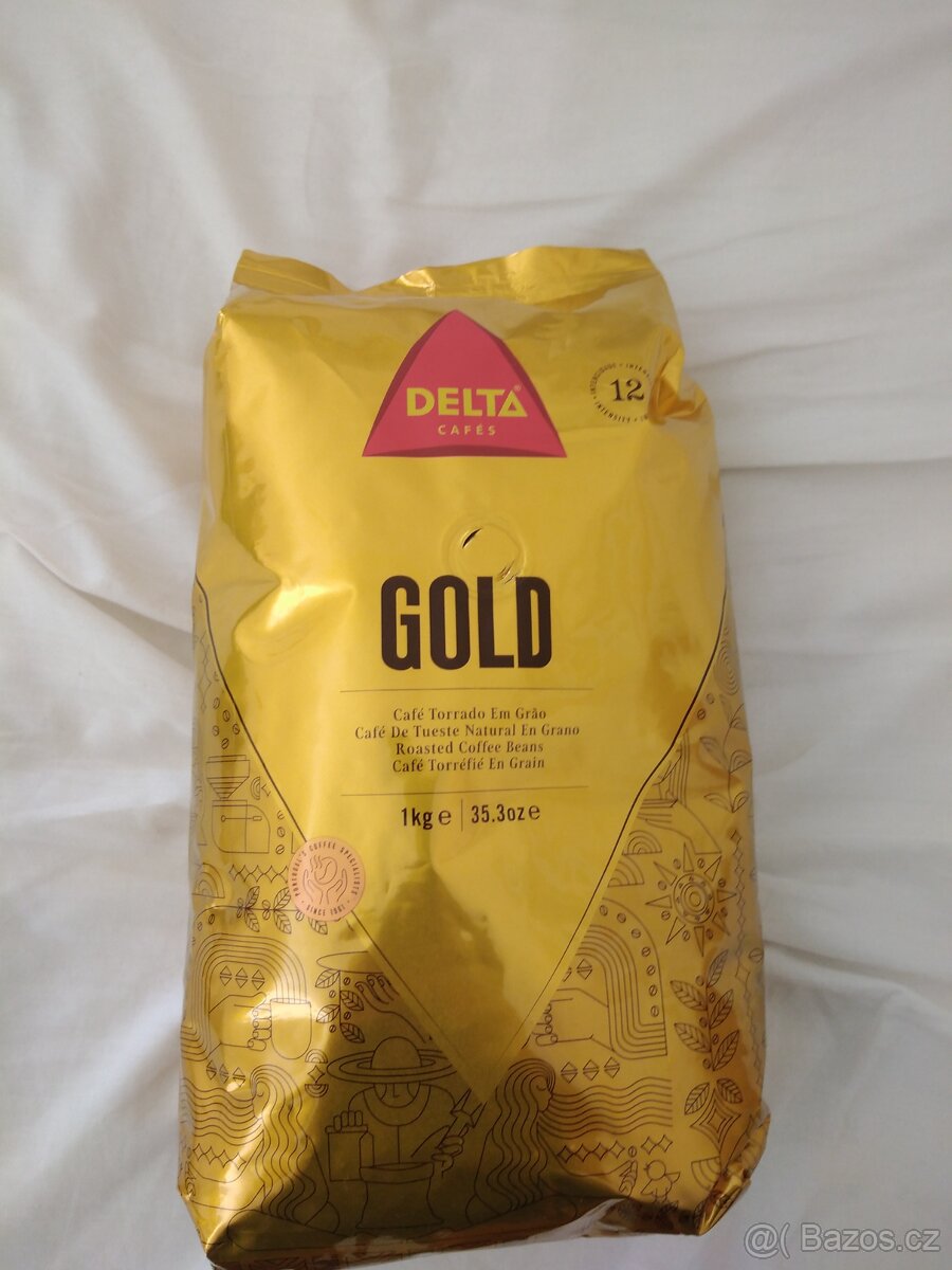 Zrnková káva DELTA Gold 1kg