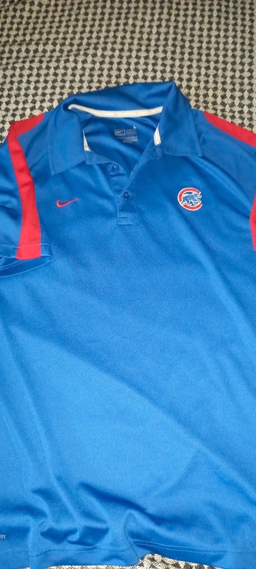 Dres triko s limeckem Nike Chicago Cubs vel. L