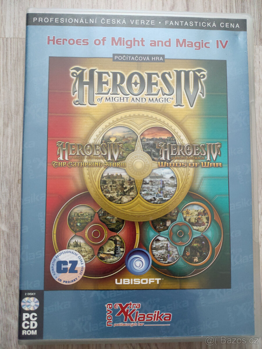 HEROES of MIGHT and MAGIC IV--CZ--KOMPLET