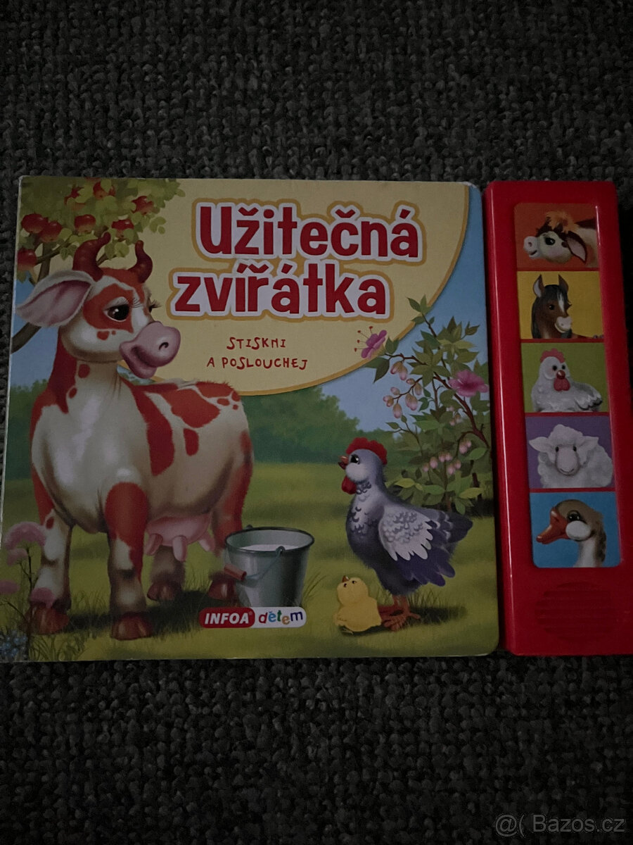 Zvuková knížka - Užitečná zvířátka