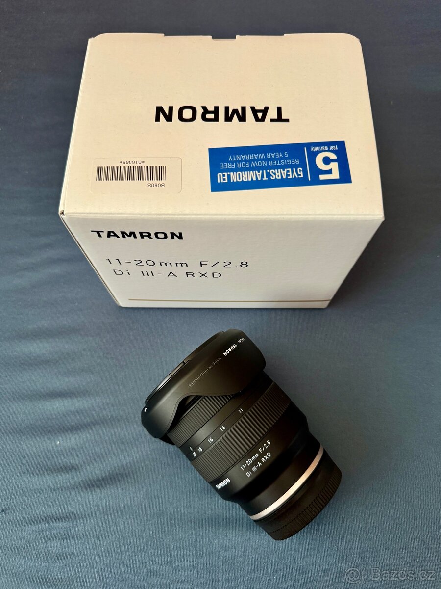 Tamron 11-20mm f/2.8 pro Sony-E