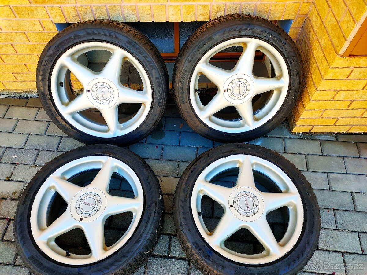 Alukola Dezent 4x108 R17 s pneu 205/50/17