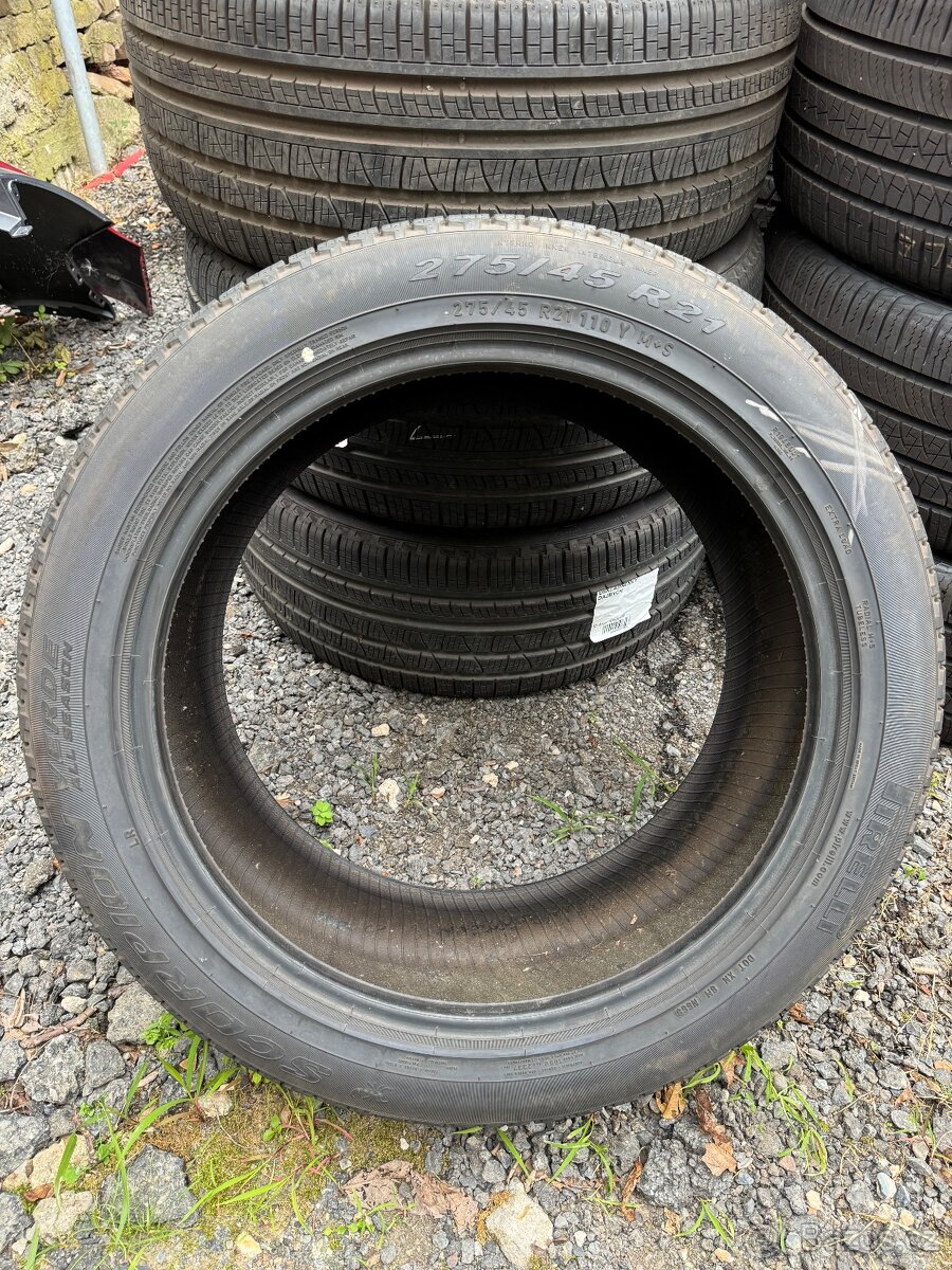 Celoroční pneu m+s 275/45 R21 Pirelli Scorpion Verde 8mm