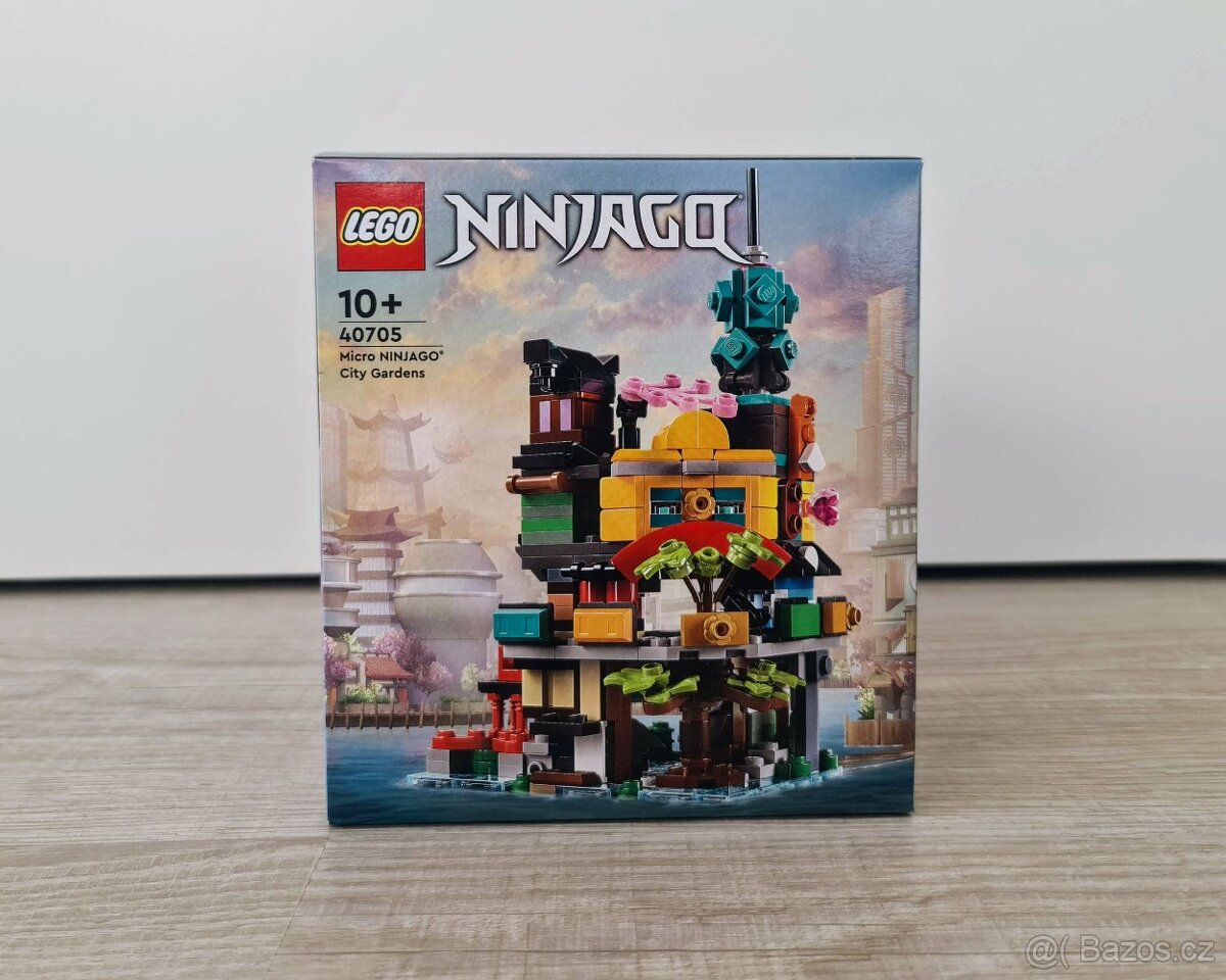 Lego Ninjago 40705 - Miniaturní zahrady v Ninjago City