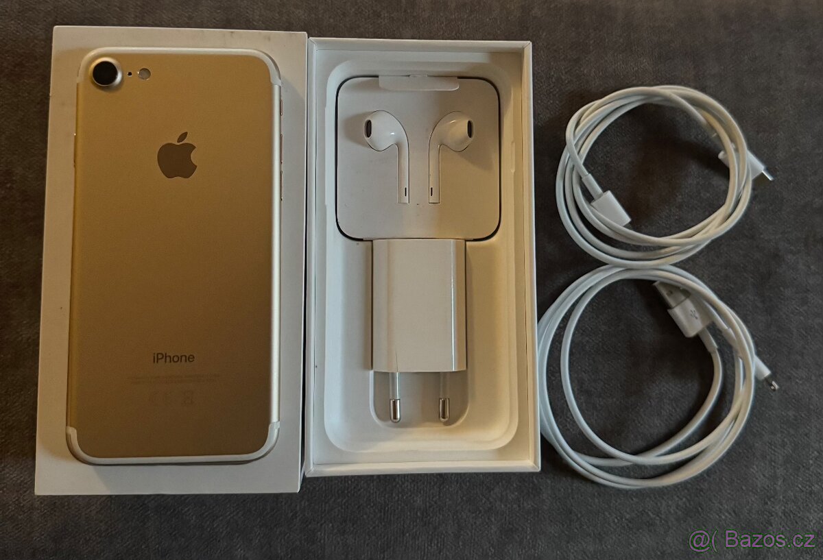 Prodám iPhone 7 32gb - gold