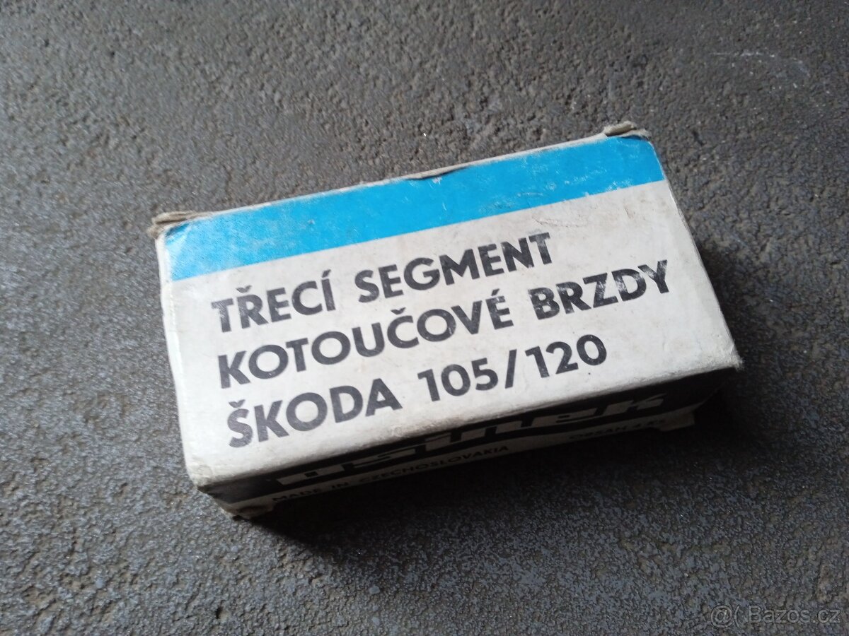 Brzdové destičky Škoda 105/120