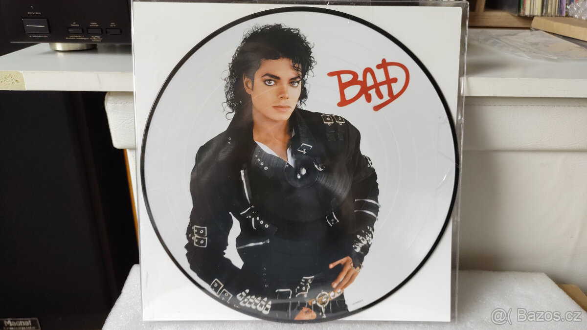 LP MICHAEL JACKSON - Bad (2018) Picture Disc Vinyl
