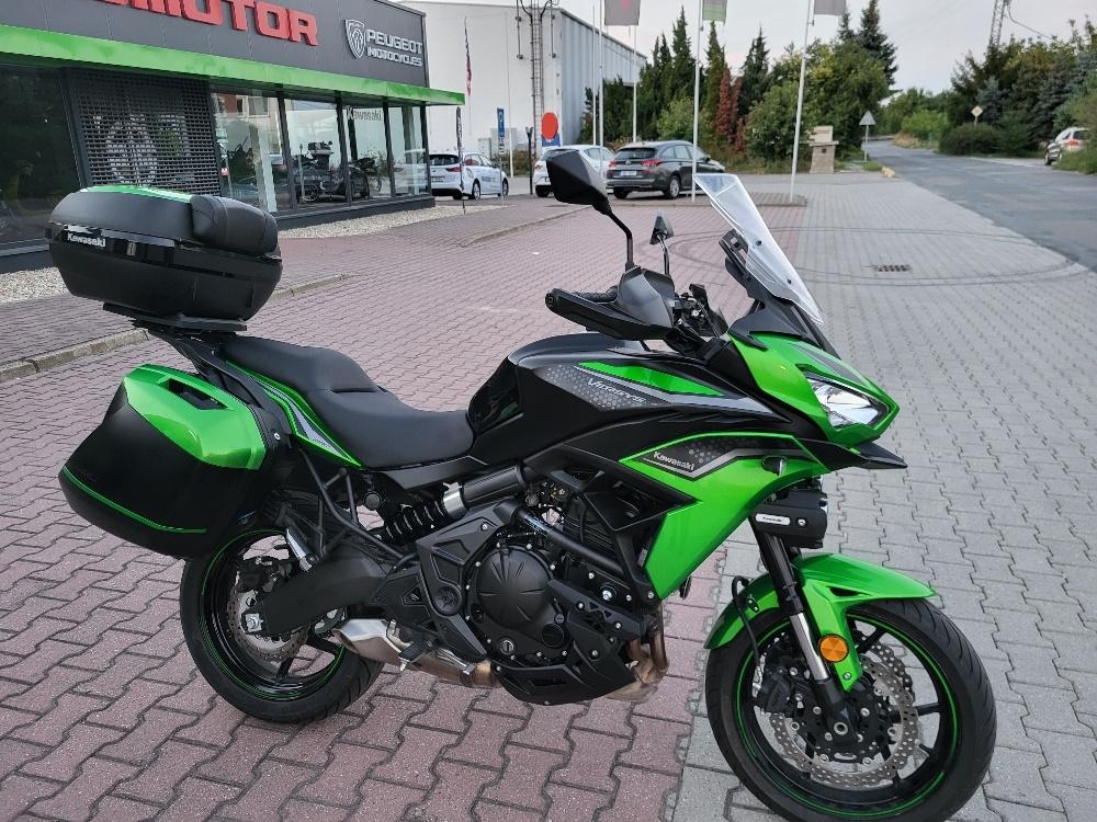 Kawasaki Versys 650, nova v ČR v7/2023, záruka, po servise