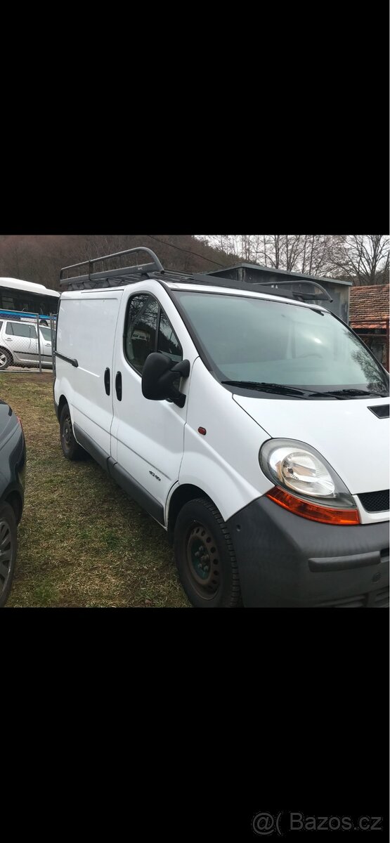 Renault Trafic, Vivaro L1H1 Střešní nosič, zahádka