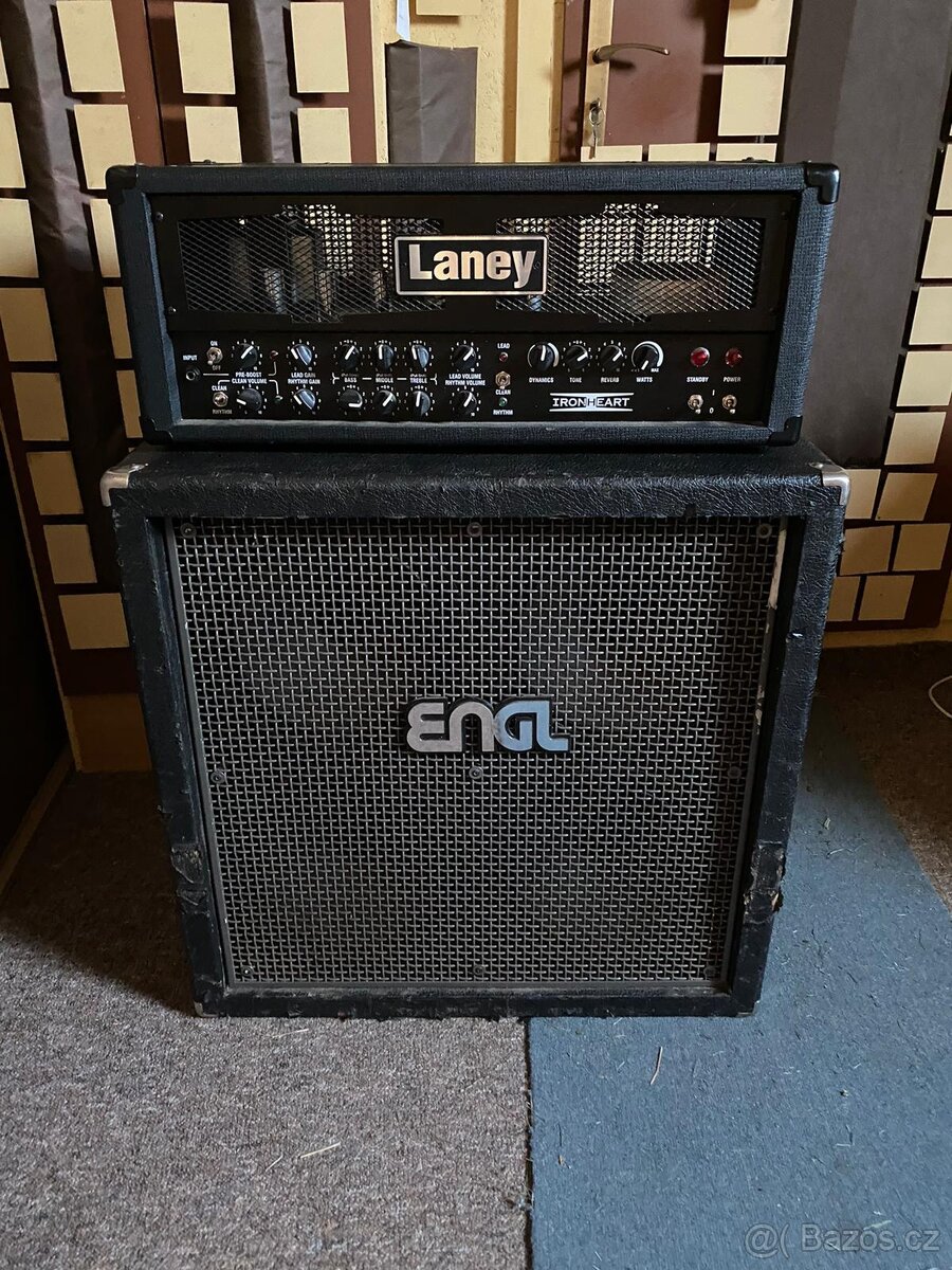 Laney IRT60H Ironheart a Engl E412VG Pro BK Straight