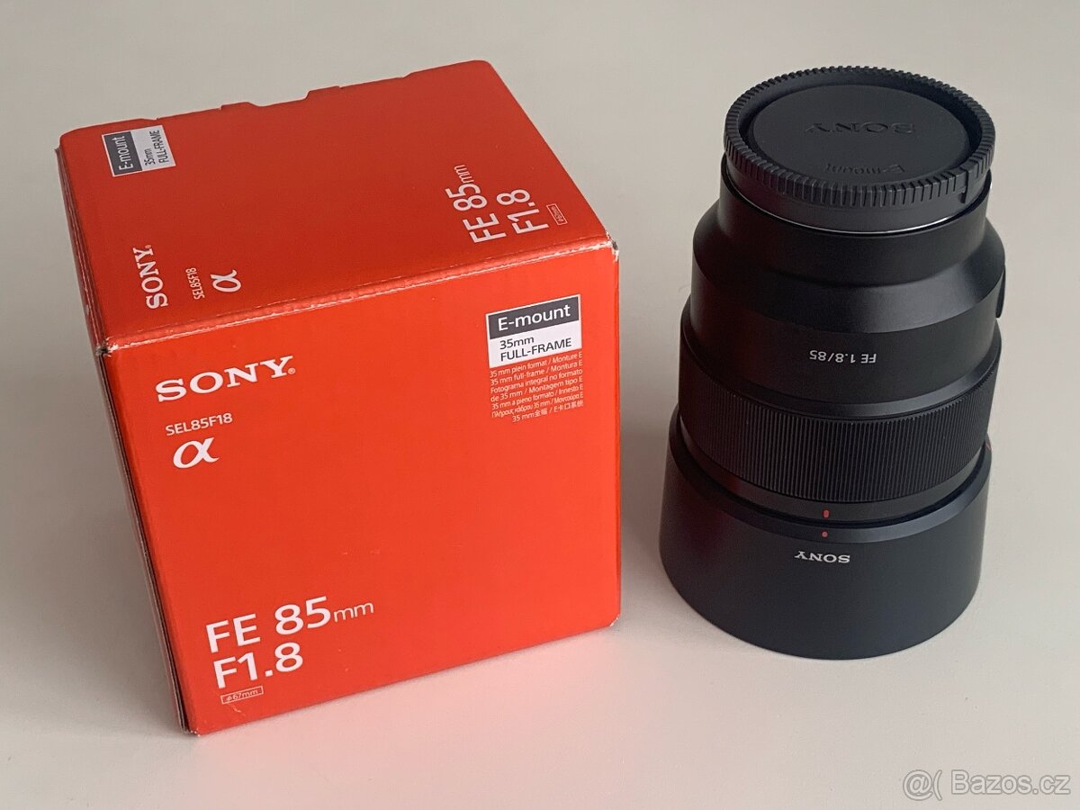 Sony 85mm f/1.8