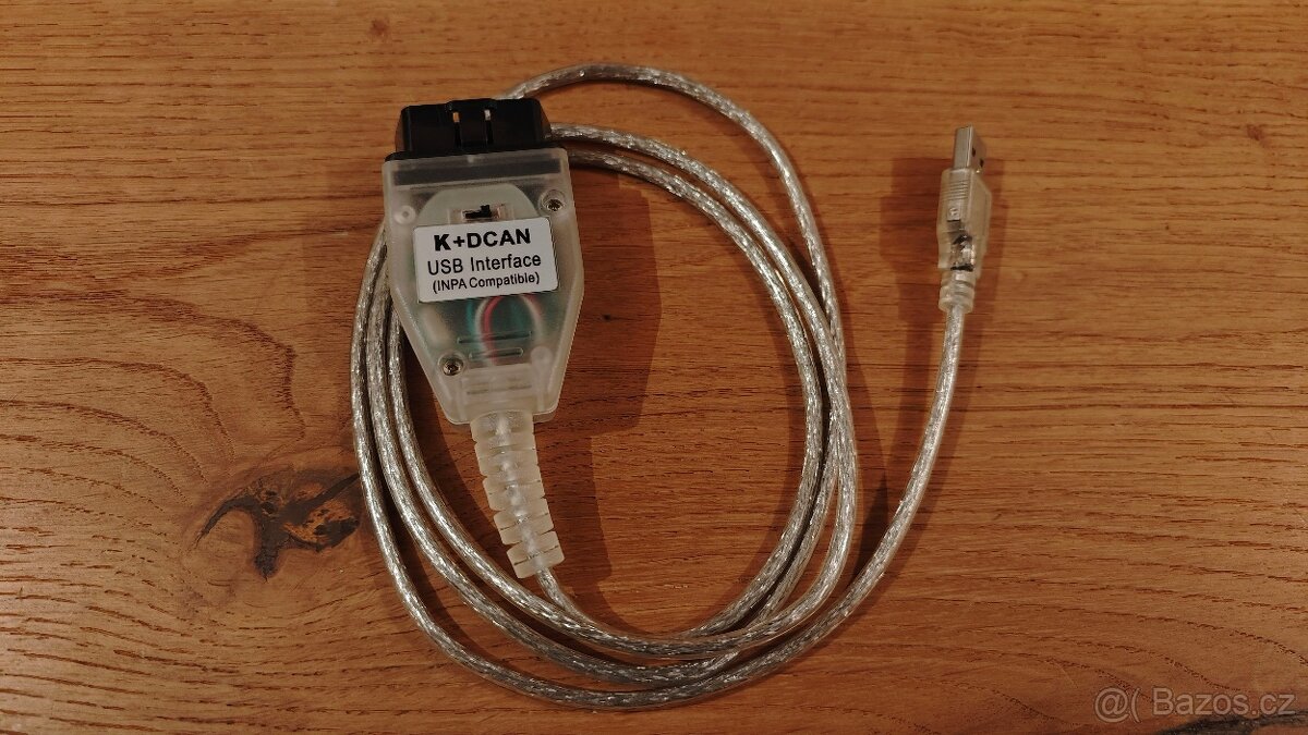 K+DCAN DIAGNOSTICKÝ KABEL s přepínačem pro Bmw / Mini