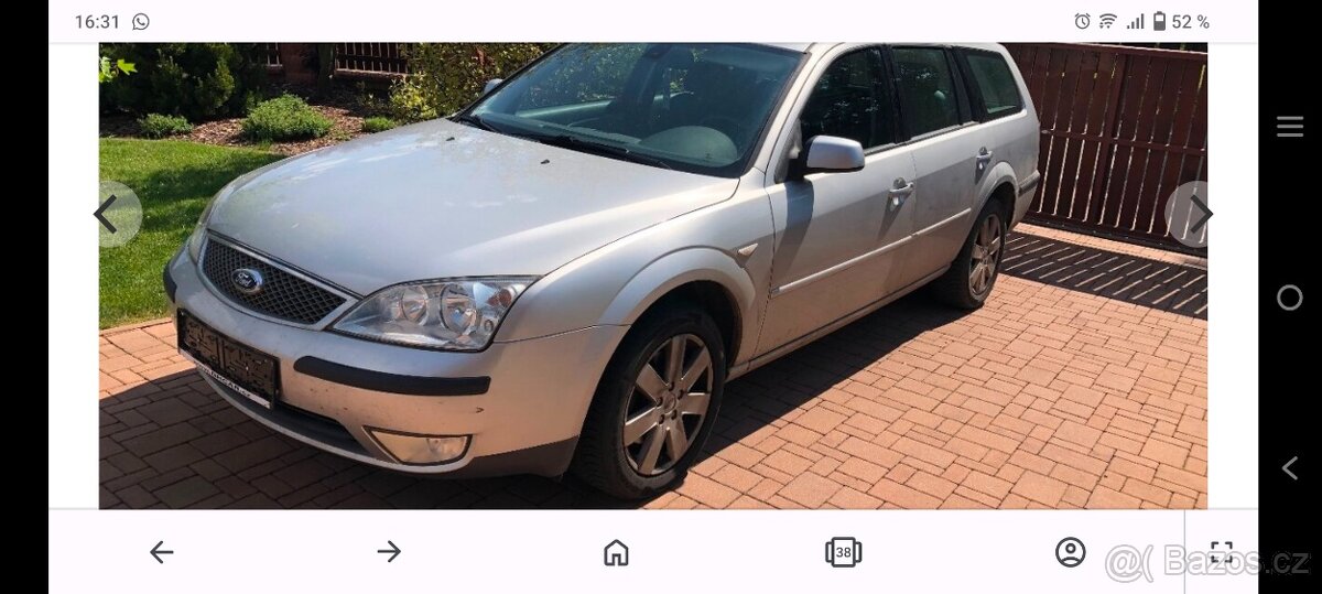 Předek Ford Mondeo mk3 2.0 tdci tddi r.v. 03-07