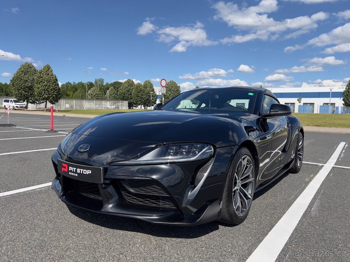 Toyota Supra 2.0i 190kw, automat, 1.majitel, 2020, CZ, DPH