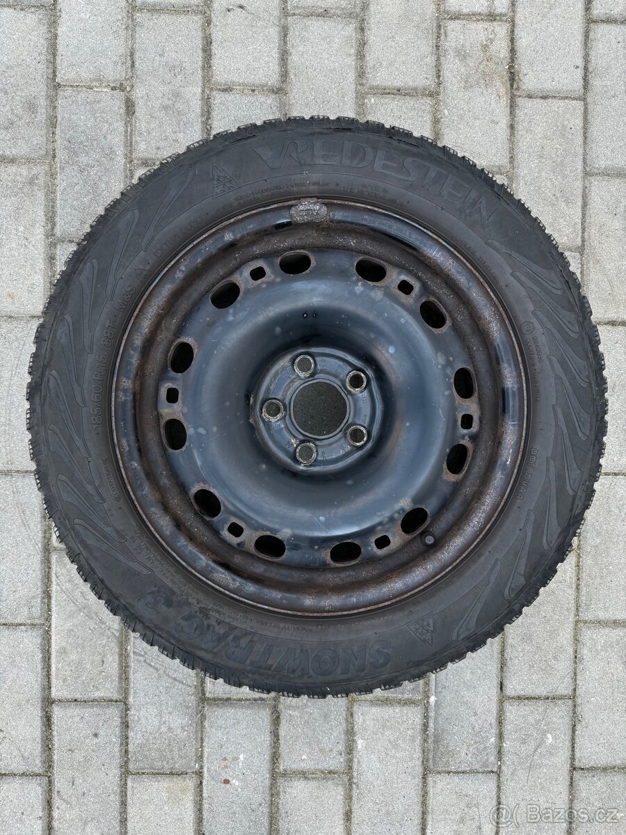 Rezervní kolo 5x100 Vredestein 185/60 R15