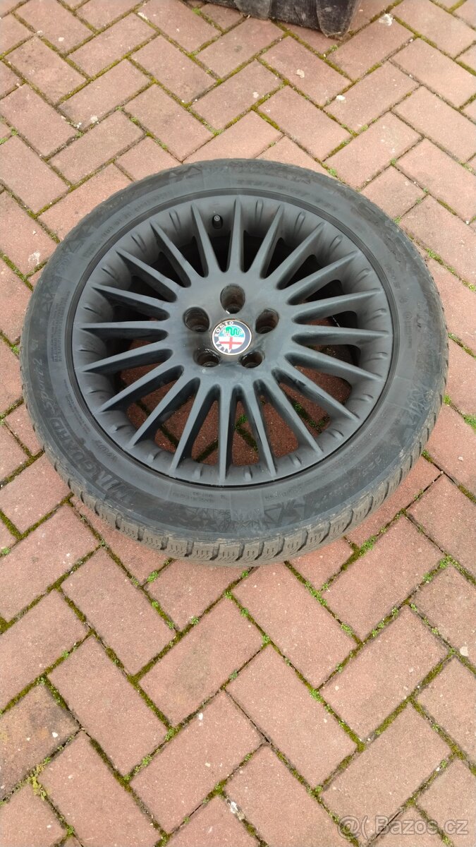 Alu kola 5x110 + zimní gumy NEXEN 225/50 R17