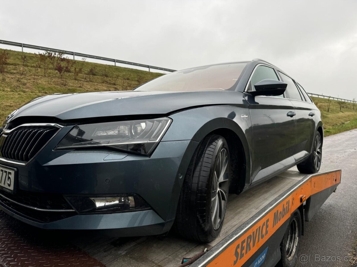 Škoda Superb 3 kombi L&K 2.0TDI 140KW DFCA PZR LF7Y 2016