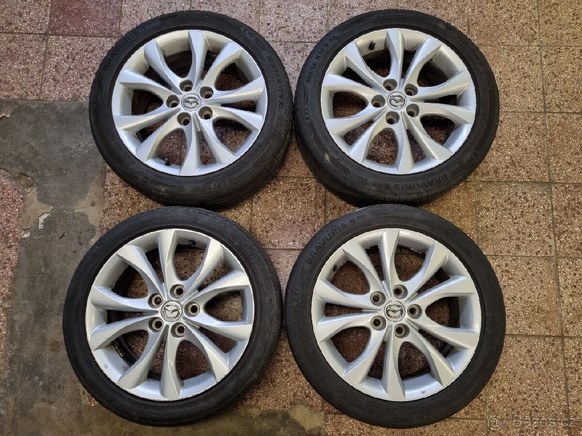 Alu kola disky Mazda 5x114,3 R17