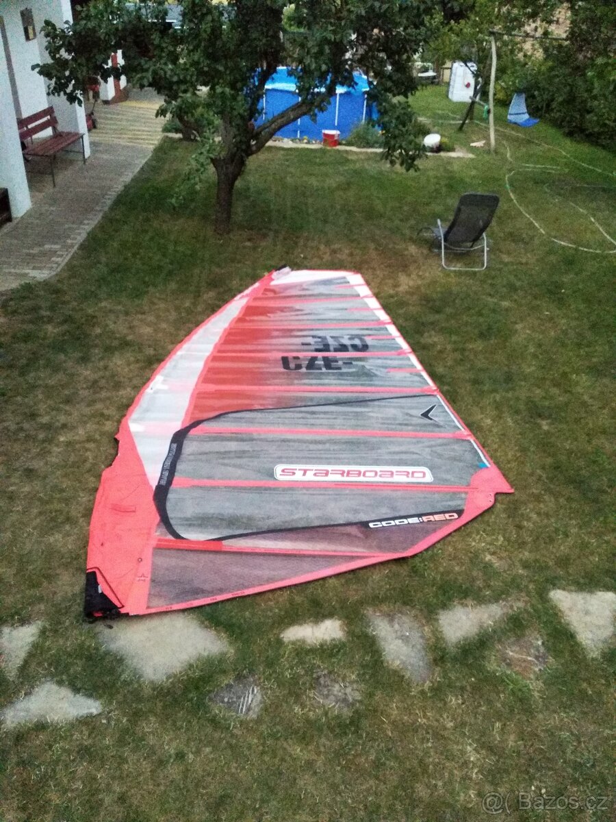 Plachta windsurfing