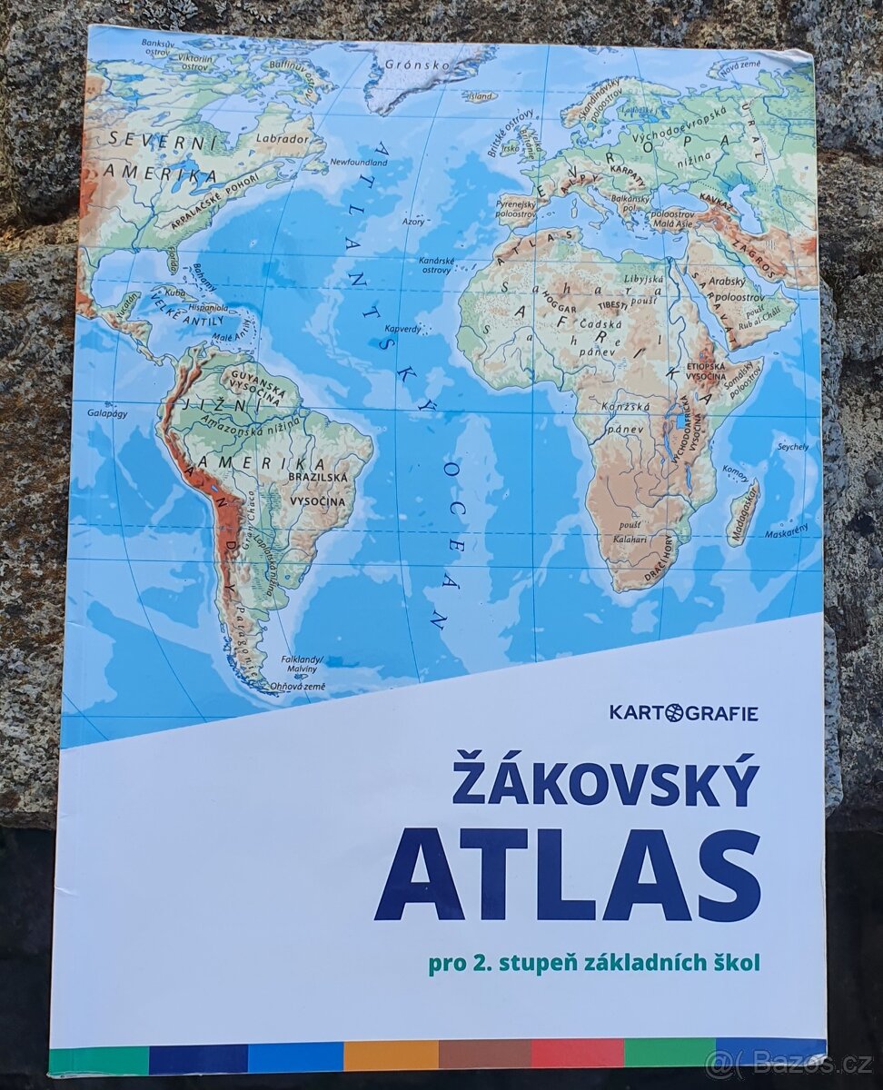 Žákovský atlas pro 2.stupeň základních škol