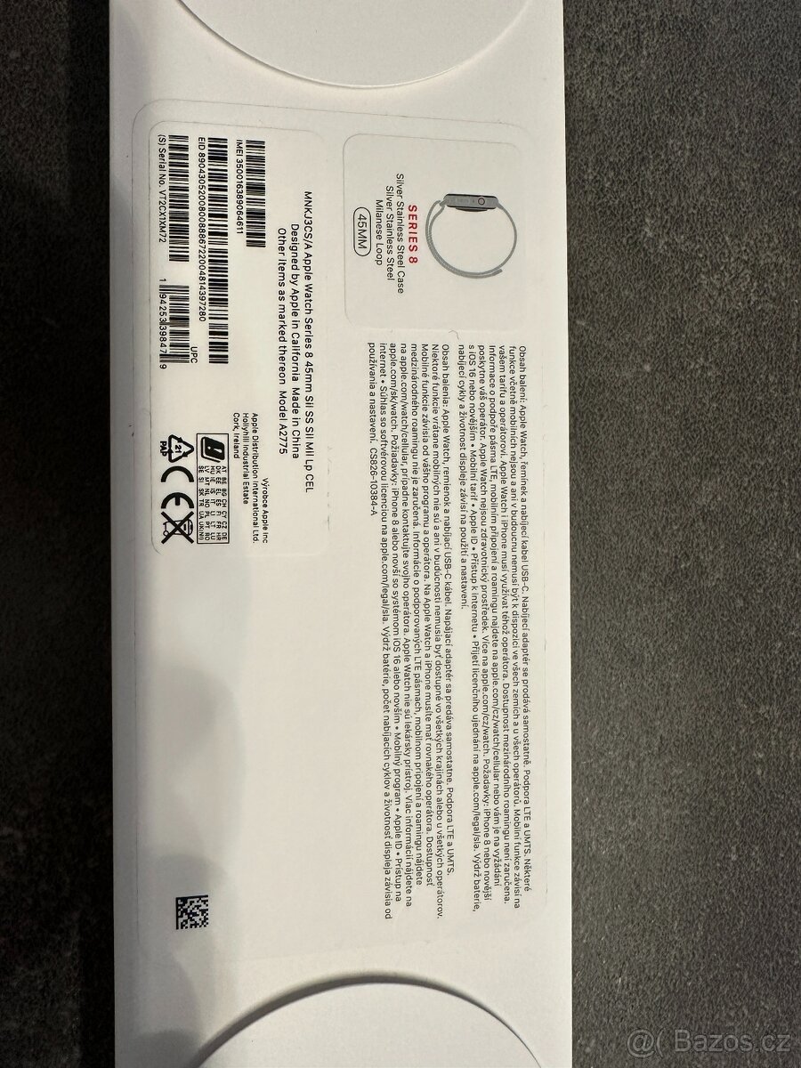 Apple Watch 8 series Stainless Steel, milansky tah