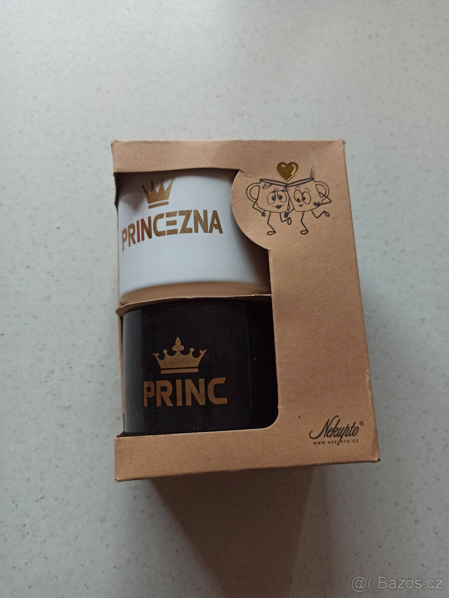 Párový hrníček princ/princezna