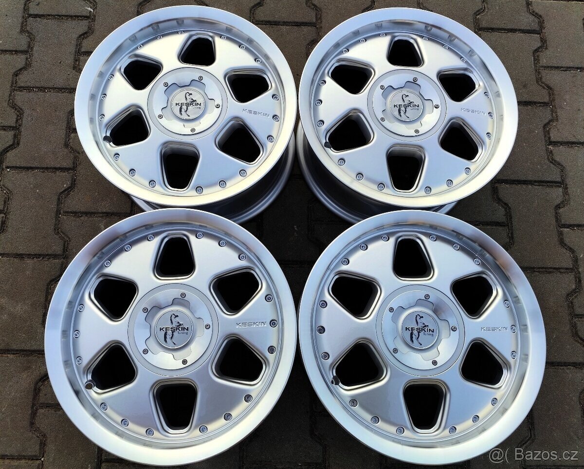 Alu kola originál Keskin 5x112,5x100 R15 NOVÁ SADA