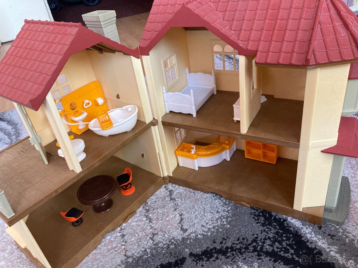 Sylvanian families velký dům se světly .