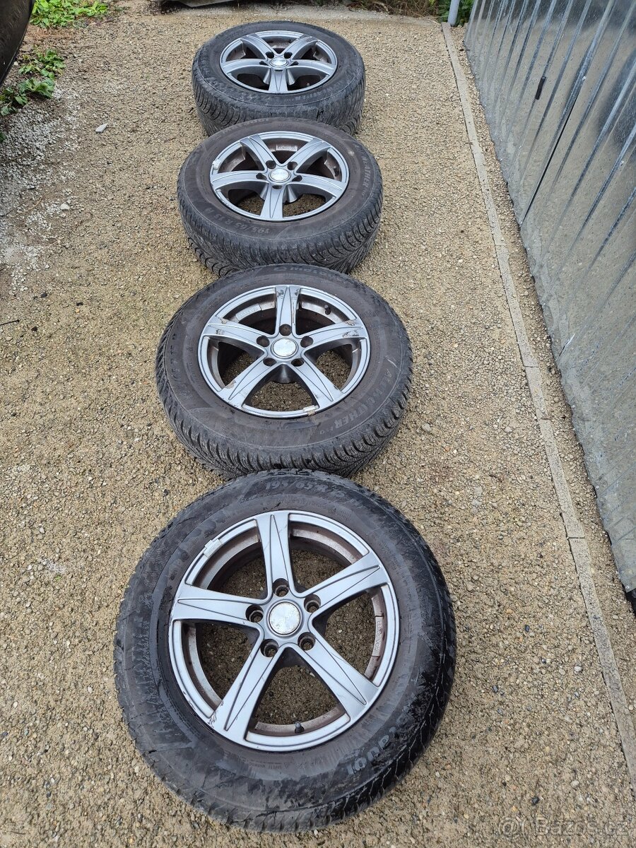 Alu kola 5x112R15 Skoda Octavia II,VW,Seat,audi