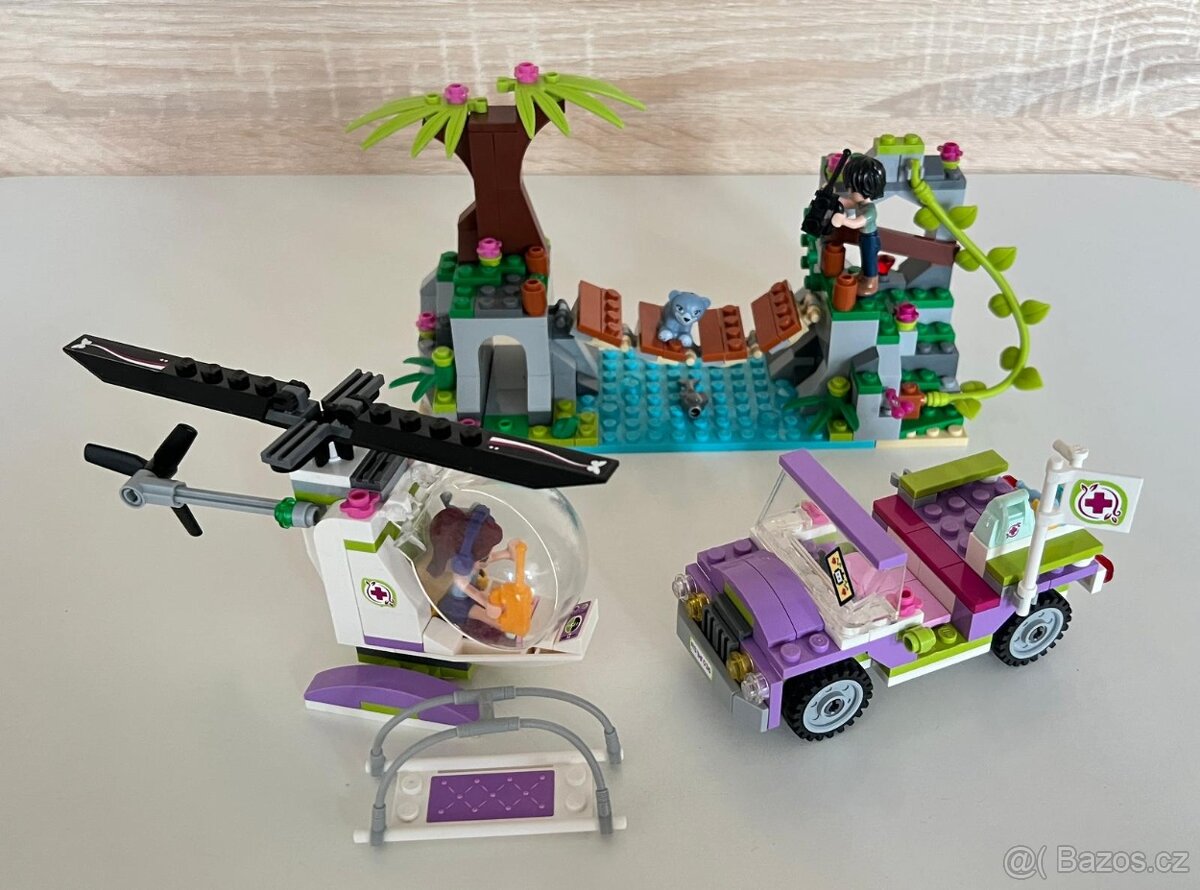 Lego Friends 41036 Záchrana na mostě v džungli