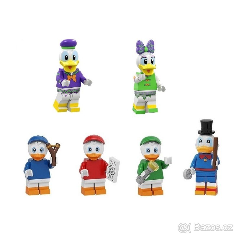 FIGURKY KAČER DONALD K LEGO 6 KS