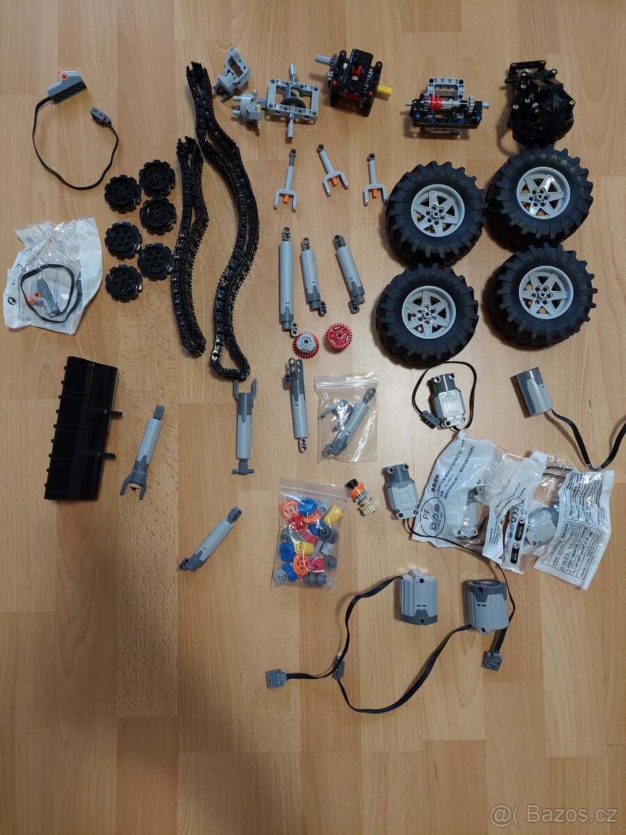 Motory a písty lego Technic