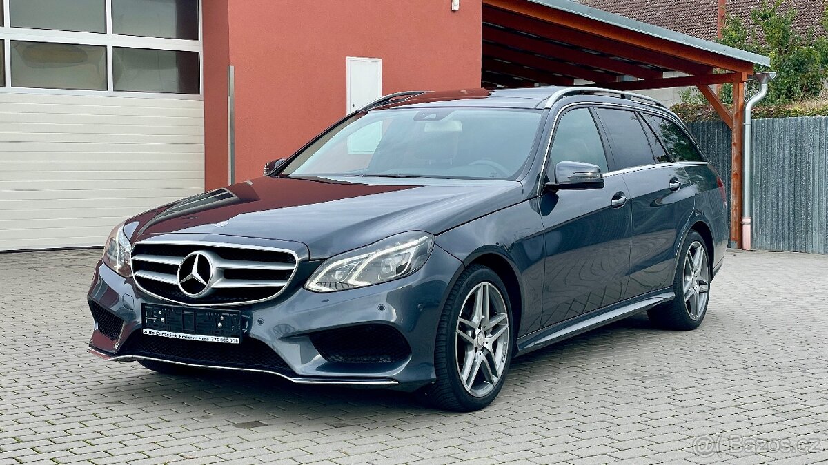 Mercedes-Benz Třídy E//350CDI//190kW//AMG//VZDUCH//4MATIC//